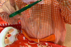 Jugando con pasta fresca en la Escuela Infantil Mar de Soles